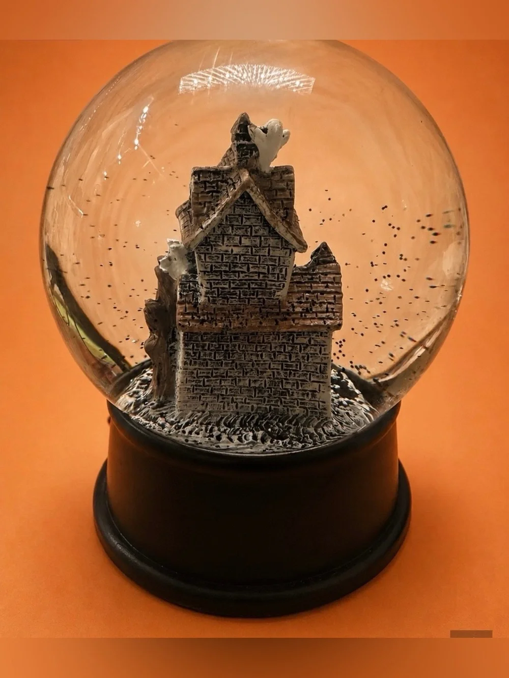 NWT HmHalloween Haunted House Snow Globe l